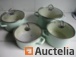 8-piece cooking pot set mint green, unused k507