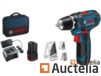Bosch Professional GSR 12V-15 Drill Driver Pack + Accessories