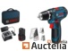 Bosch Professional GSR 12V-15 Drill Driver Pack + Accessories