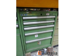 Lista 5-drawer metal cabinet 