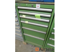 Lista 6-Drawer metal cabinet