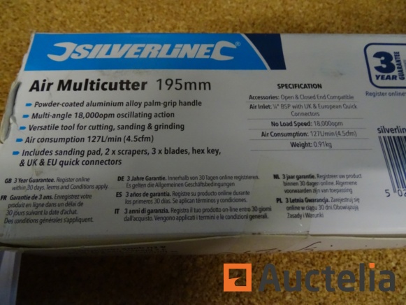 Silverline 850533 Air Multicutter 195mm From an Approved Dealer for sale online 