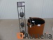 Top Candleholder + leather basket on wheels + clamp