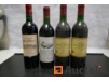 4 divers bouteilles Français vins rouges/75 cl