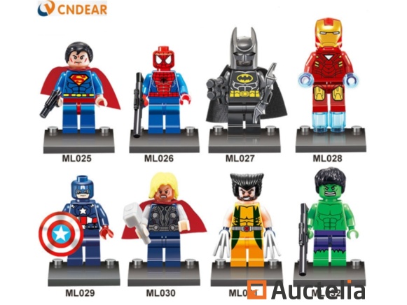 LEGO porte clé super heroes Différents Personnages au choix NOUVEAU/Neuf dans sa boîte