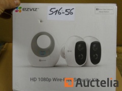 Camera EZVIZ HD 1080p Wire-free Security Kit Valeur magasin 250 €