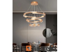 Suspension LED design - 3 colors - télécommande - Dimmable - N° d'article (P7083/60+80+100)