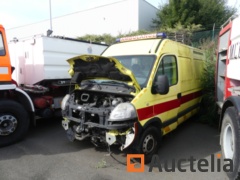 Ziekenwagen voor onderdelen Renault Master